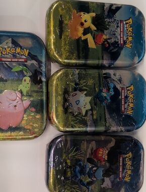 Pokémon Trading Card Game Tin Set - Pikachu & Friends